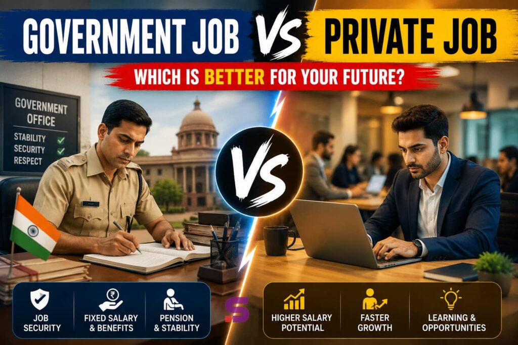 Government Job vs Private Job: Which Career is Better in 2026? Government Job vs Private Job: Which Career is Better in 2026?